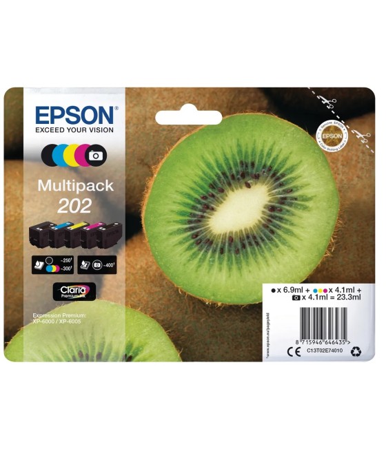 EPSON Multipack encre 202 5-color