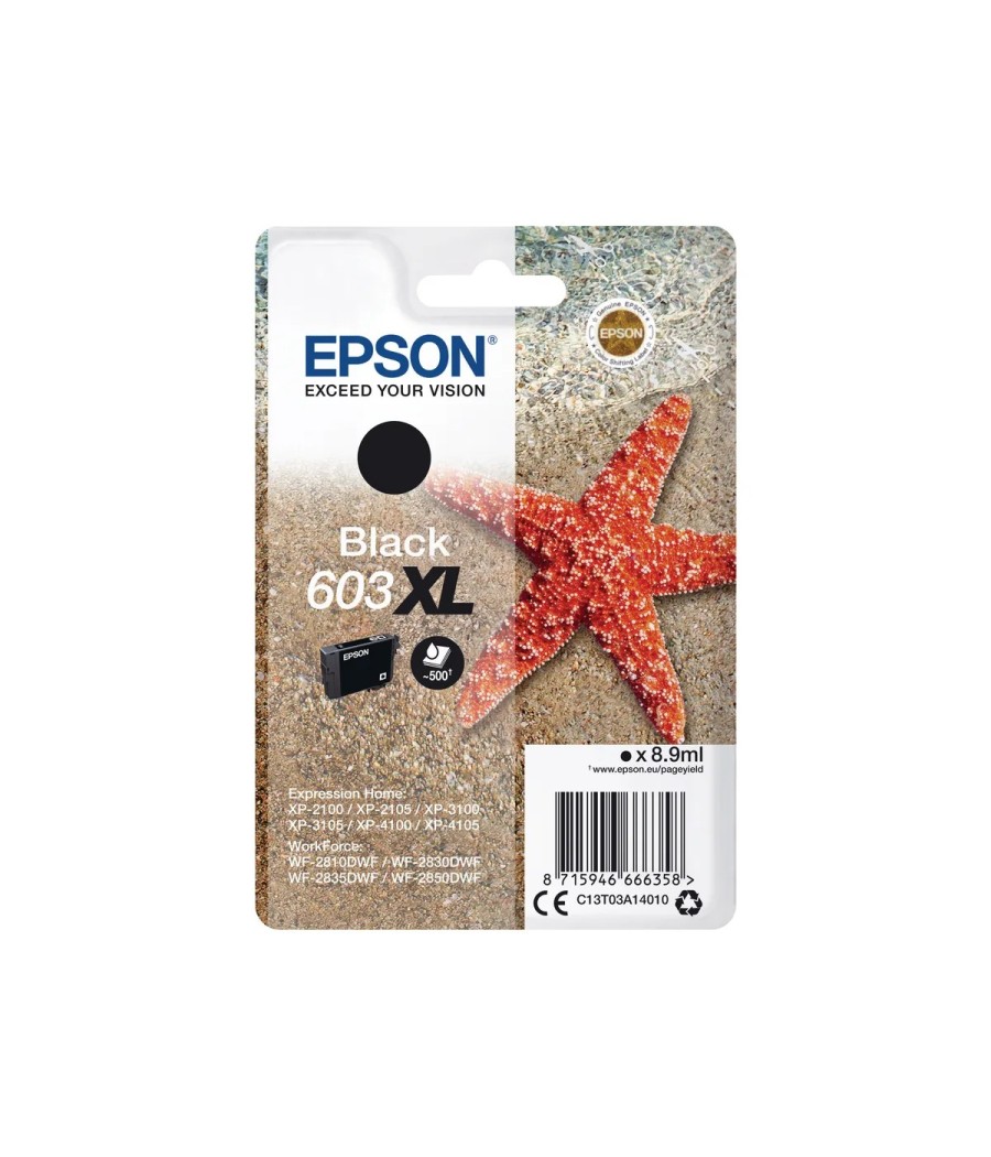 EPSON Cartouche d'encre 603XL noir