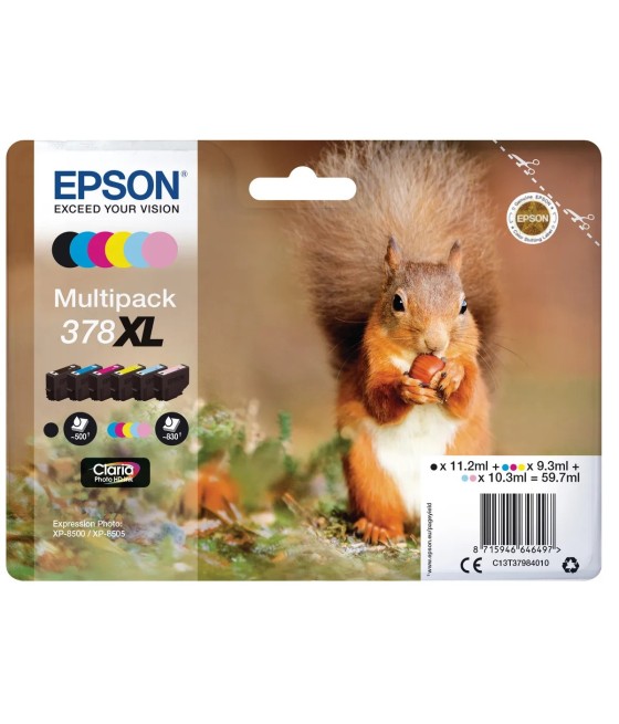 EPSON Multipack encre 378XL 6-color