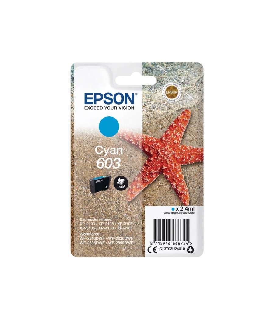 EPSON Cartouche d'encre 603 cyan