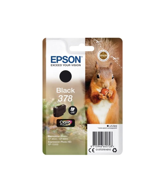 EPSON Cart. d'encre 378 noir
