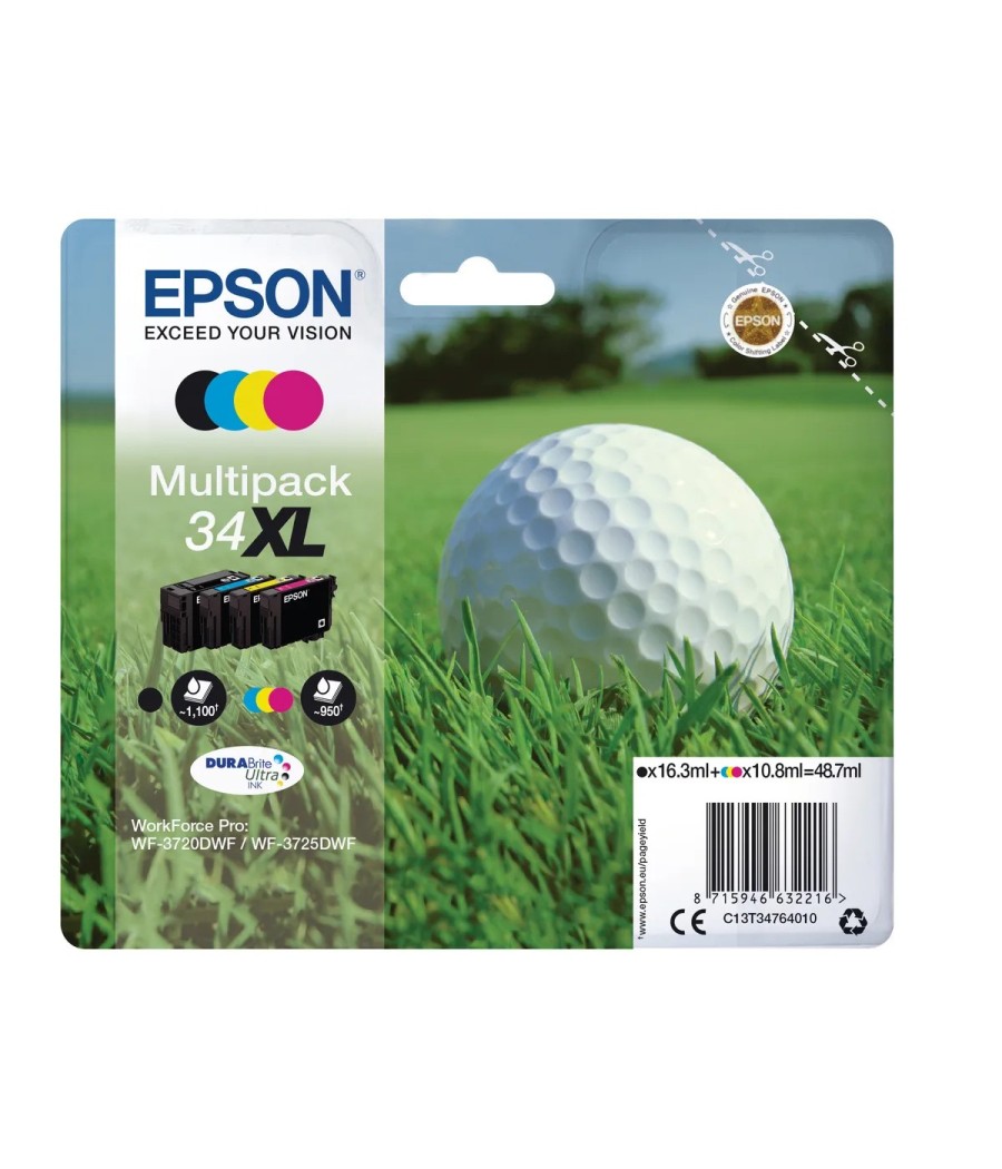 EPSON Multipack Encre XL CMYBK