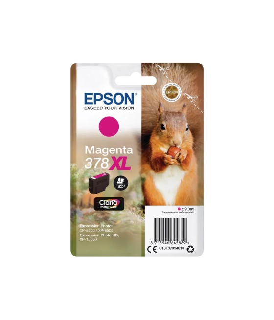 EPSON Cart. d'encre 378XL magenta