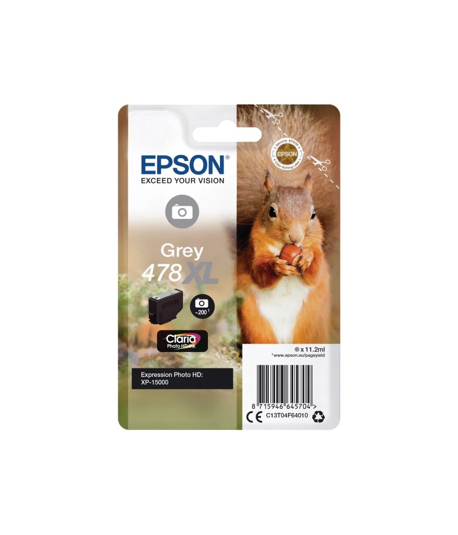 EPSON Cart. d'encre 478XL gris