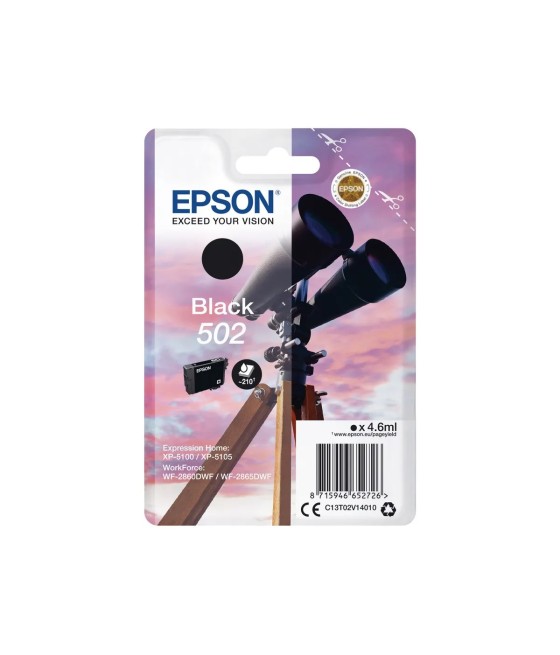 EPSON Cart. d'encre 502 noir