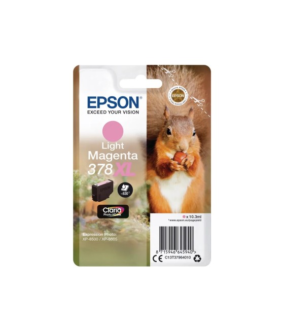 EPSON Cart. d'encre 378XL li.magenta