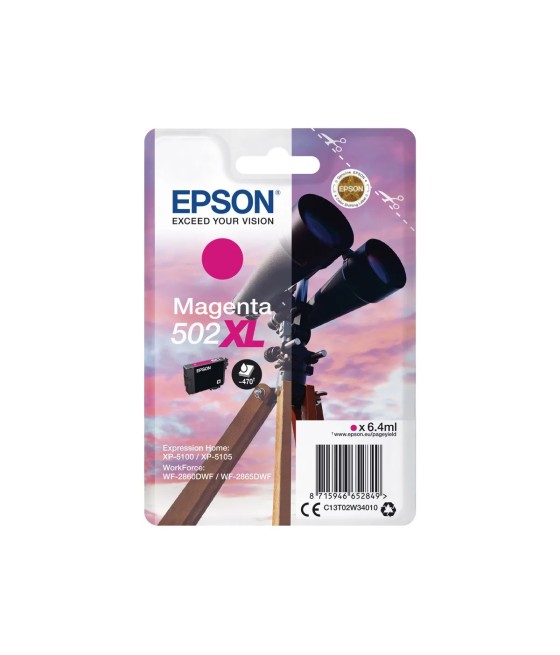 EPSON Cart. d'encre 502XL magenta