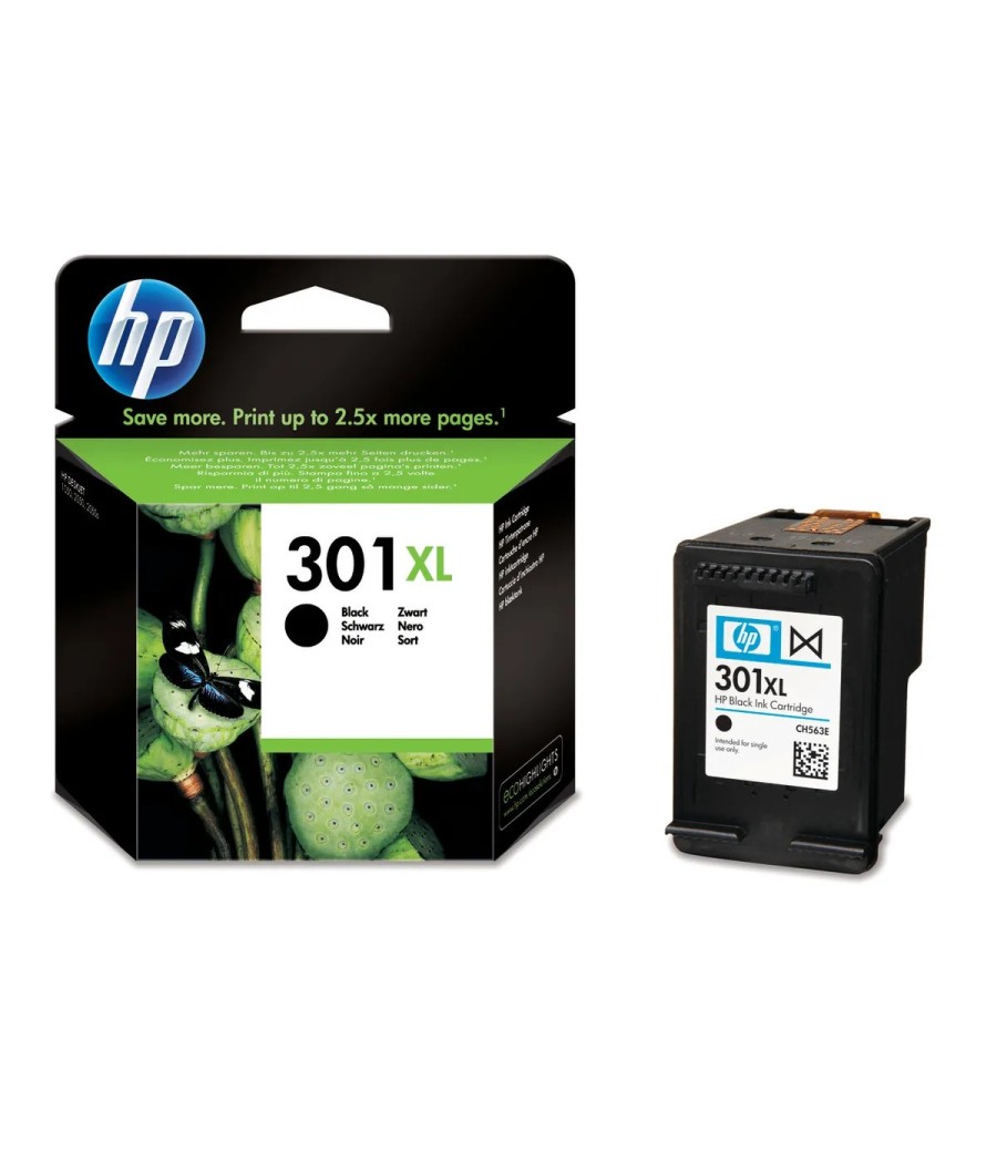 HP Cartouche d'encre 301XL noir