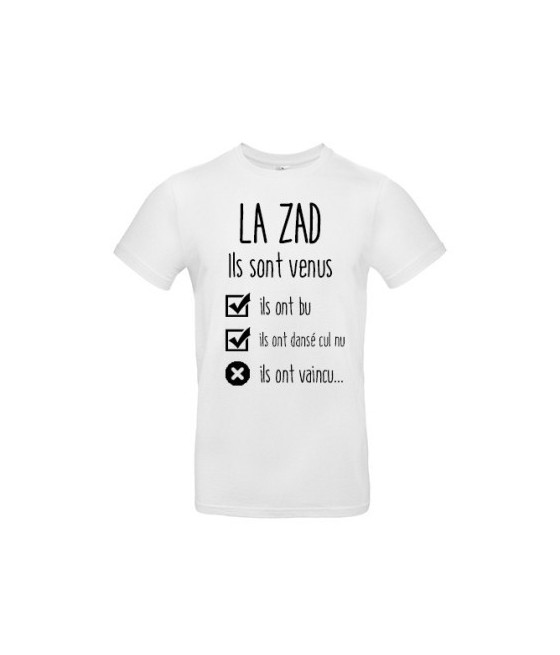 T-shirt humour ZAD